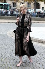 ELIZABETH DEBICKI at Miu Miu Fashion Show in Paris 10/06/2015