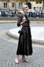 ELIZABETH DEBICKI at Miu Miu Fashion Show in Paris 10/06/2015