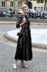 ELIZABETH DEBICKI at Miu Miu Fashion Show in Paris 10/06/2015