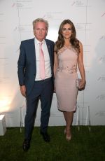 ELIZABETH HURLEY at Estee Lauder Breast Cancer Awareness Campaign in London 10/09/2015