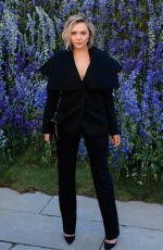 ELIZABETH OLSEN at Christian Dior Fashion Show in Paris 10/02/2015