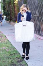 ELIZABETH OLSEN Out Shopping in Los Angeles 10/20/2015