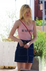 ELLE FANNING Out and About in Toluca Lake 10/10/2015