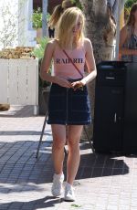ELLE FANNING Out and About in Toluca Lake 10/10/2015