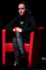 ELLEN PAGE at Freeheld Press Conference in Rome 10/18/2015