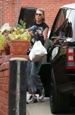 ELLEN POMPEO Out and About in Brentwood 10/17/2015