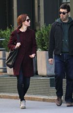 ELLIE KEMPER and Michael Koman Out and About in New York 10/04/2015