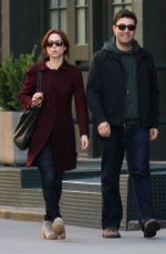ELLIE KEMPER and Michael Koman Out and About in New York 10/04/2015