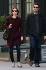 ELLIE KEMPER and Michael Koman Out and About in New York 10/04/2015