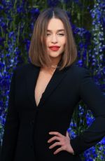 EMILIA CLARKE at Christian Dior Fashion Show in Paris 10/02/2015