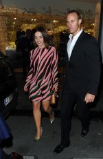 EMILIA CLARKE at Colette Store in Paris 10/02/2015