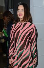 EMILIA CLARKE at Colette Store in Paris 10/02/2015