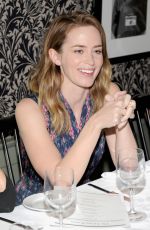 EMILY BLUNT at Variety 10 To Watch Mentor Brunch at Hamptons International Film Festival 10/11/2015
