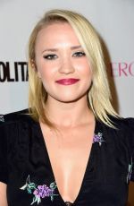 EMILY OSMENT at Cosmopolitan’s 50th Birthday Celebration in West Hollywood 10/12/2015