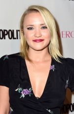 EMILY OSMENT at Cosmopolitan’s 50th Birthday Celebration in West Hollywood 10/12/2015