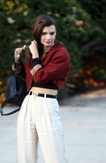 EMILY RATAJKOWSKI on the Set of Cruise in New York 10/20/2015