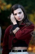 EMILY RATAJKOWSKI on the Set of Cruise in New York 10/20/2015