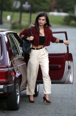 EMILY RATAJKOWSKI on the Set of Cruise in New York 10/20/2015