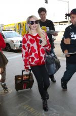 EMMA ROBERTS Arrives at Los Angeles Internatiobal Airport 10/19/2015