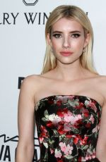 EMMA ROBERTS at amfAR
