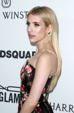 EMMA ROBERTS at amfAR