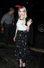 EMMA ROBERTS Leaves Teen Vogue Party in New York 10/23/2015