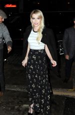 EMMA ROBERTS Leaves Teen Vogue Party in New York 10/23/2015