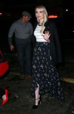 EMMA ROBERTS Leaves Teen Vogue Party in New York 10/23/2015