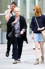EMMA STONE and Her Mother Krista Out in Hollywood 10/18/2015