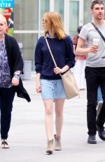 EMMA STONE and Her Mother Krista Out in Hollywood 10/18/2015