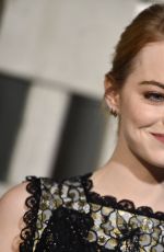 EMMA STONE at 13th Annual Gala in the Garden at the Hammer Museum in Los Angeles 10/10/2015
