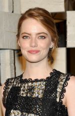 EMMA STONE at 13th Annual Gala in the Garden at the Hammer Museum in Los Angeles 10/10/2015