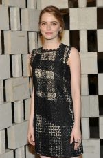 EMMA STONE at 13th Annual Gala in the Garden at the Hammer Museum in Los Angeles 10/10/2015