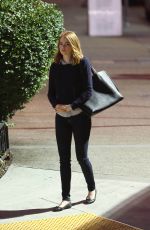 EMMA STONE at La La Land Set in Los Angeles 10/07/2015