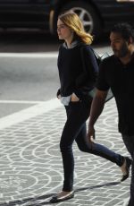 EMMA STONE at La La Land Set in Los Angeles 10/07/2015