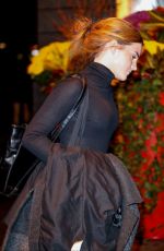 EMMA WATSON Out and About in New York 10/30/2015
