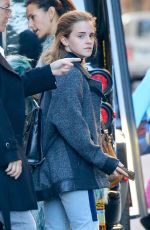 EMMA WATSON Out and About in New York 10/30/2015