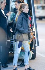 EMMA WATSON Out and About in New York 10/30/2015