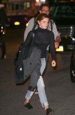 EMMA WATSON Out and About in New York 10/30/2015