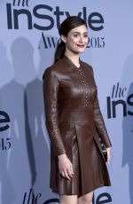 EMMY ROSSUM at InStyle Awards 2015 in Los Angeles 10/26/2015