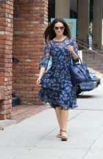 EMMY ROSSUM Out and About in Beverly Hills 10/14/2015
