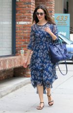 EMMY ROSSUM Out and About in Beverly Hills 10/14/2015