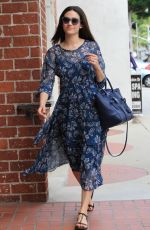 EMMY ROSSUM Out and About in Beverly Hills 10/14/2015