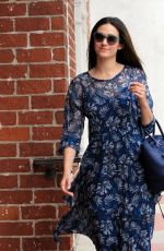 EMMY ROSSUM Out and About in Beverly Hills 10/14/2015
