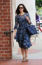 EMMY ROSSUM Out and About in Beverly Hills 10/14/2015