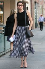 EMMY ROSSUM Out and About in Beverly Hills 10/27/2015