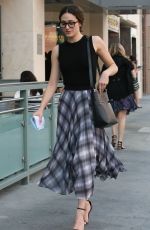 EMMY ROSSUM Out and About in Beverly Hills 10/27/2015