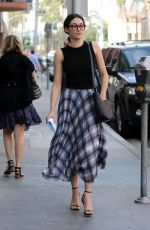 EMMY ROSSUM Out and About in Beverly Hills 10/27/2015