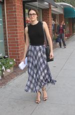EMMY ROSSUM Out and About in Beverly Hills 10/27/2015