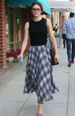 EMMY ROSSUM Out and About in Beverly Hills 10/27/2015